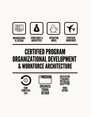 Certified Specialist in Organizational Development & Workforce Architecture