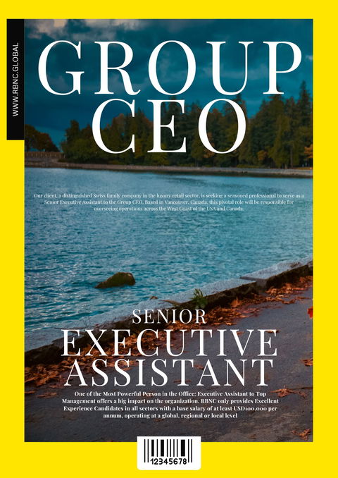 Senior Executive Assistant to Group CEO